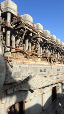 دیزل ام ا کا۲۲۰۰کا وا۷دیزل ژنراتور ا‌م وی